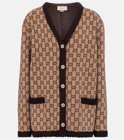 gucci gg wool cardigan|Gucci inspired cardigan.